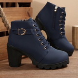 Women's lace-up ankle boots, view 4