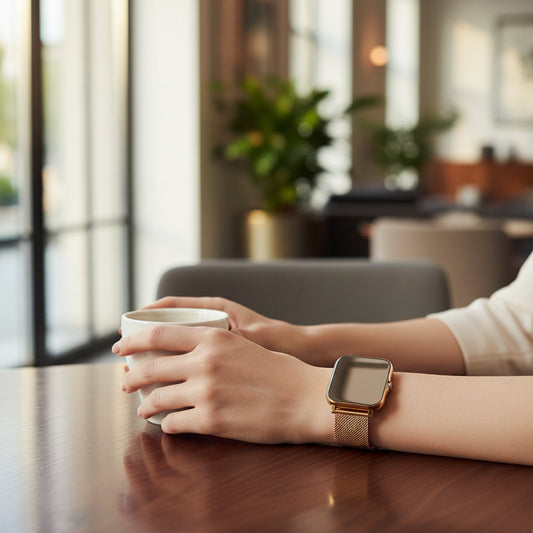 Women's Fitness Smartwatch – Touchscreen, Heart Rate Monitor & Sleep Tracking