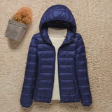 Eleanor | Women's Lightweight Hooded Quilted Jacket Packable Puffer