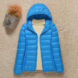 Eleanor | Women's Lightweight Hooded Quilted Jacket Packable Puffer
