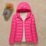 Eleanor | Women's Lightweight Hooded Quilted Jacket Packable Puffer