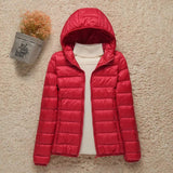 Eleanor | Women's Lightweight Hooded Quilted Jacket Packable Puffer