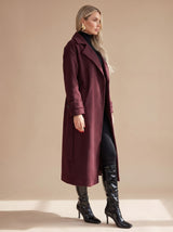Isabella | Women's Long Belted Wrap Winter Coat
