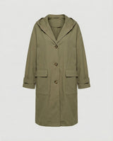 Olivia | Women's Long Waterproof Hooded Trench Coat