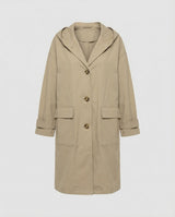 Olivia | Women's Long Waterproof Hooded Trench Coat