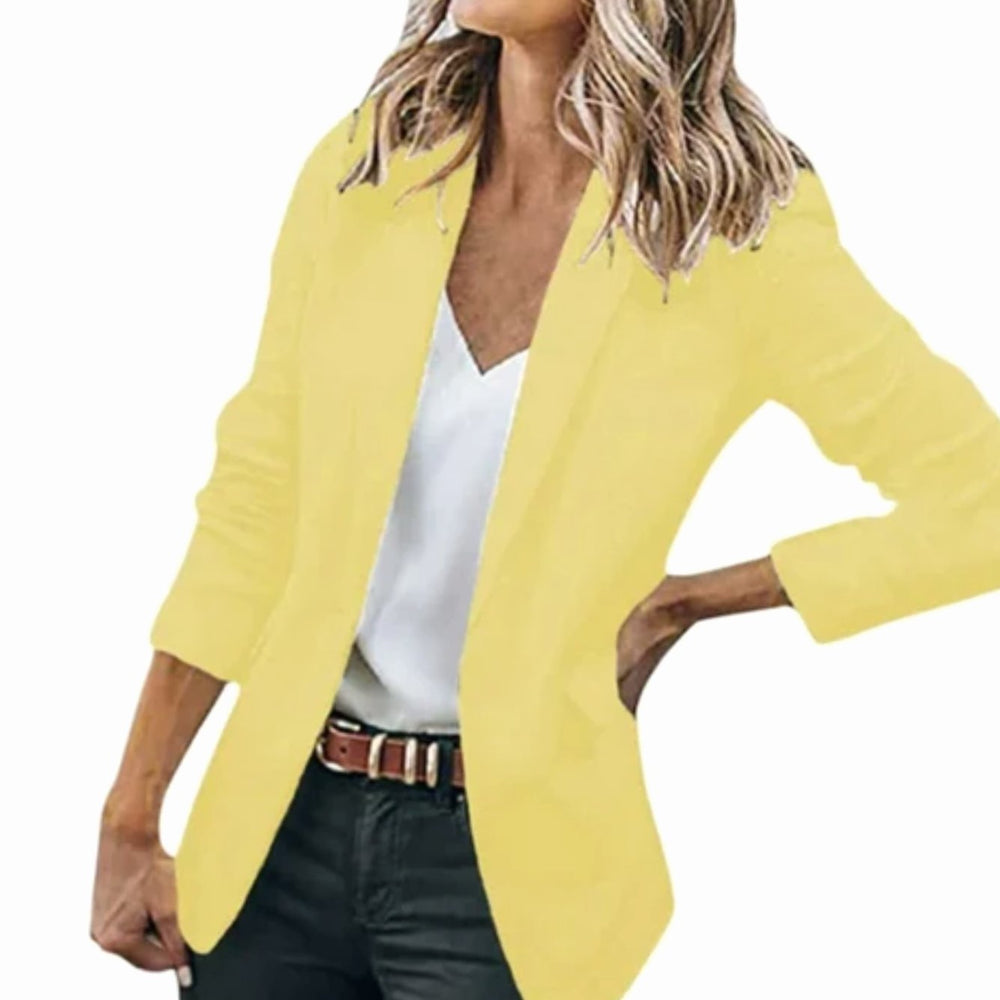 Victoria | Women's Open Front Long-Sleeve Work Blazer - 10