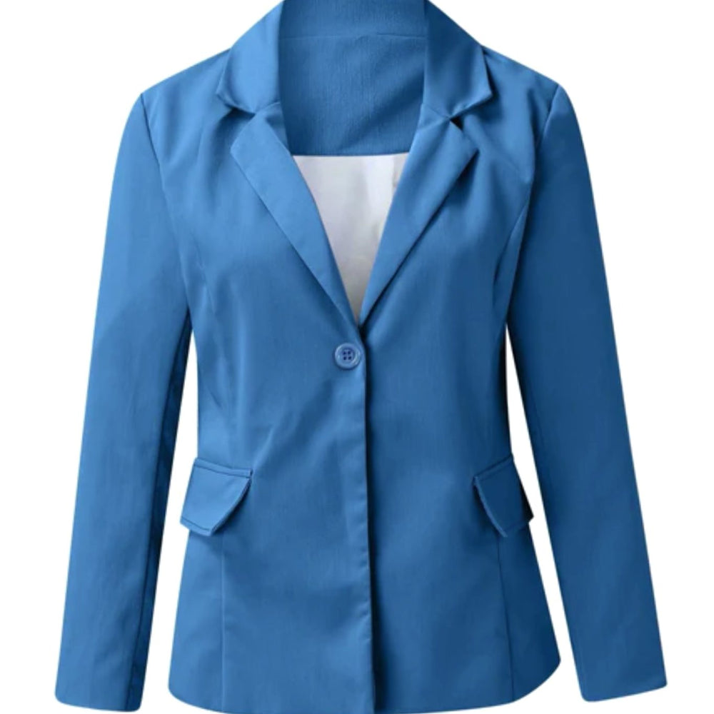 Victoria | Women's Open Front Long-Sleeve Work Blazer - 14