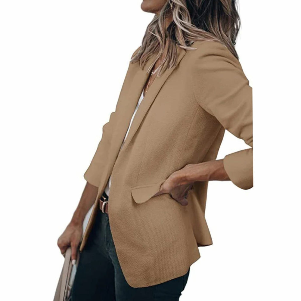 Victoria | Women's Open Front Long-Sleeve Work Blazer - 15
