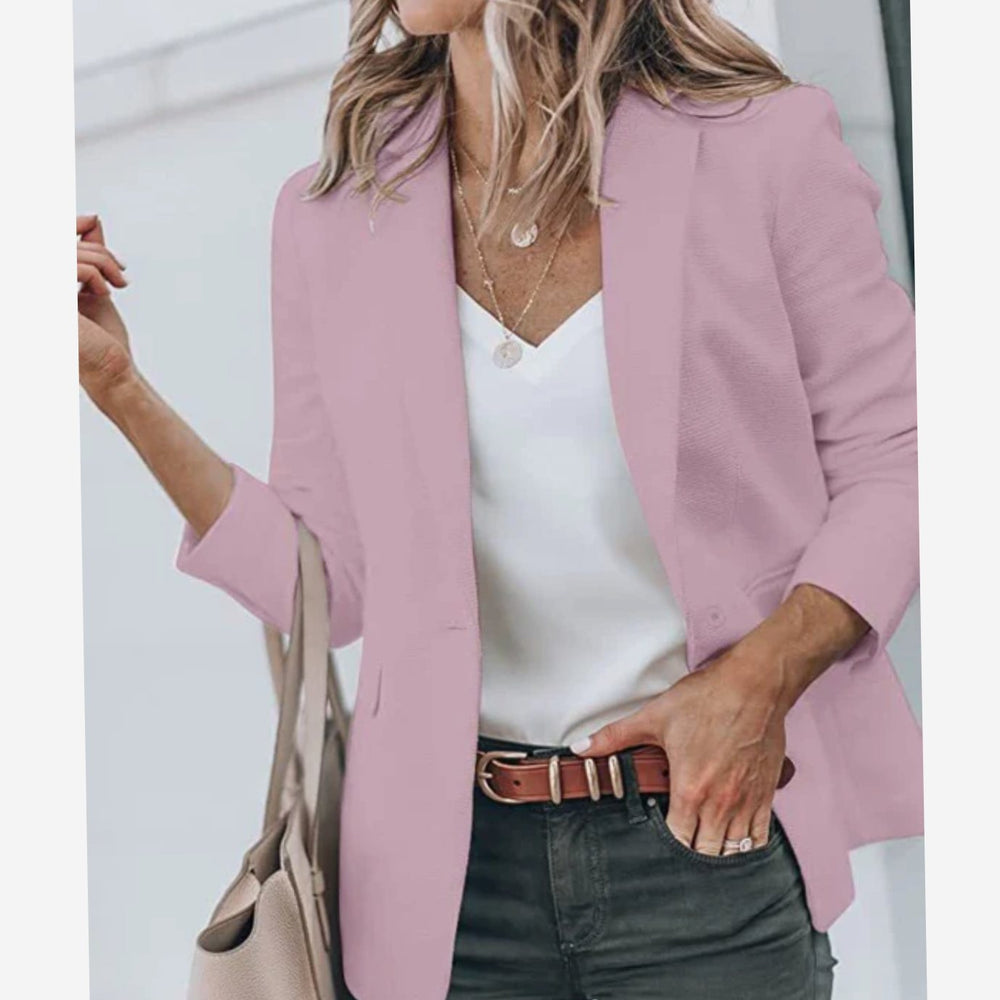 Victoria | Women's Open Front Long-Sleeve Work Blazer - 16