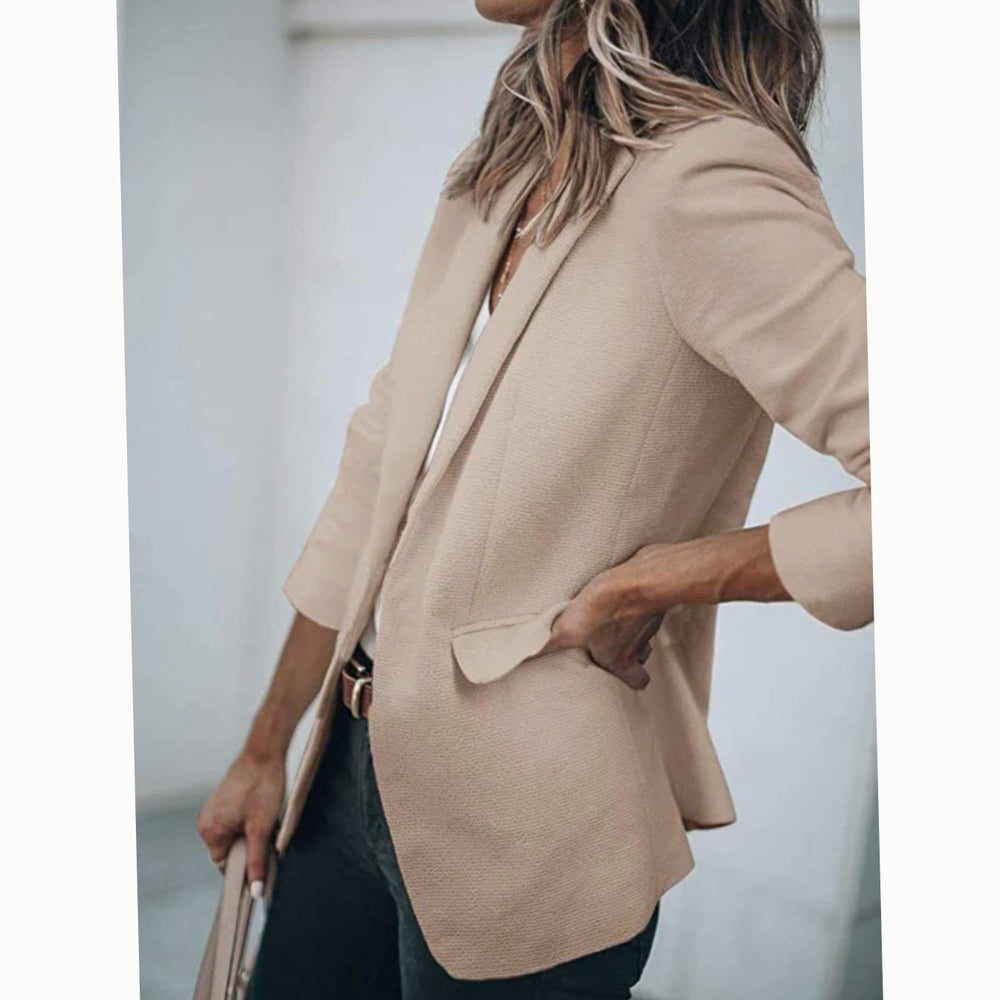 Victoria | Women's Open Front Long-Sleeve Work Blazer - 5