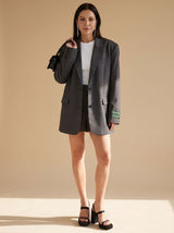 Mia | Women's Oversized Classic Notch-Lapel Tailored Blazer