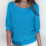 Eleanor | Women's Relaxed-Fit Batwing-Sleeve Knit Pullover Sweater