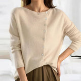 Camila | Women's Relaxed Fit Button Front Cardigan Knit Sweater