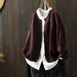 Emma | Women's Relaxed-Fit Button-Front Comfy Knit Cardigan