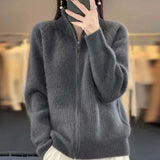 Harper | Women's Relaxed-Fit Half-Zip Ribbed Knit Sweater - 6