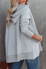 Emma | Women's Relaxed-Fit Hooded Drawstring Pullover Tunic Sweatshirt
