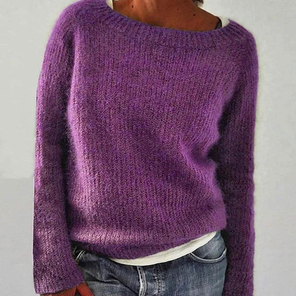 Scarlett | Women's Relaxed-Fit Soft Knit Pullover Sweater