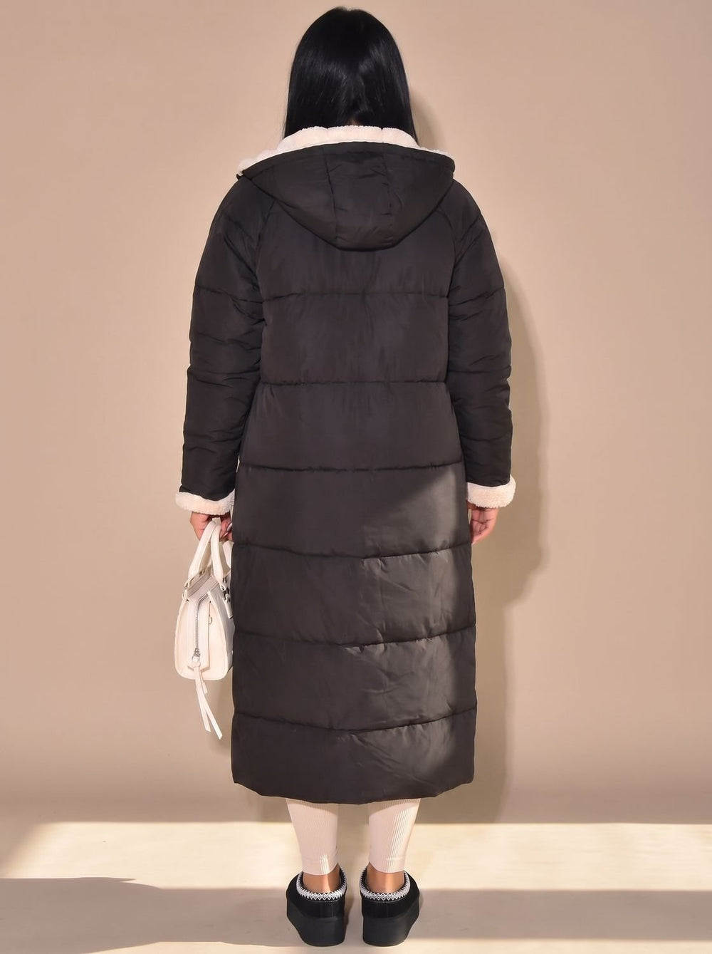 Grace | Women's Reversible Longline Hooded Puffer Winter Coat