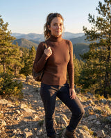 Scarlett | Women's Ribbed Turtleneck Lightweight Knit Sweater