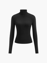 Scarlett | Women's Ribbed Turtleneck Lightweight Knit Sweater
