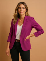 Evelyn | Women's Slim Fit Long Sleeve Tailored Blazer Jacket