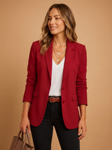 Evelyn | Women's Slim Fit Long Sleeve Tailored Blazer Jacket