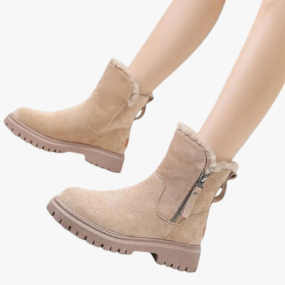 Women's lug ankle boots, view 1