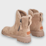 Women's lug ankle boots, view 3