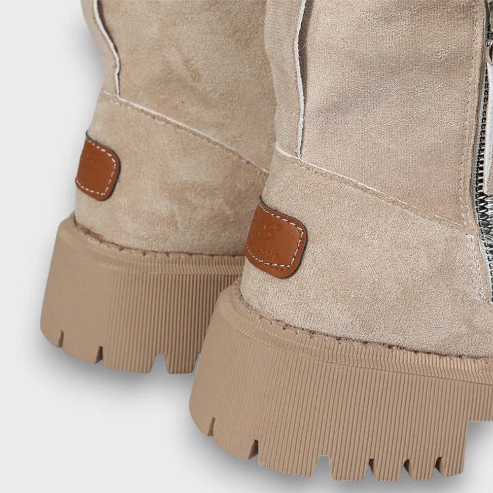Women's lug ankle boots, view 4