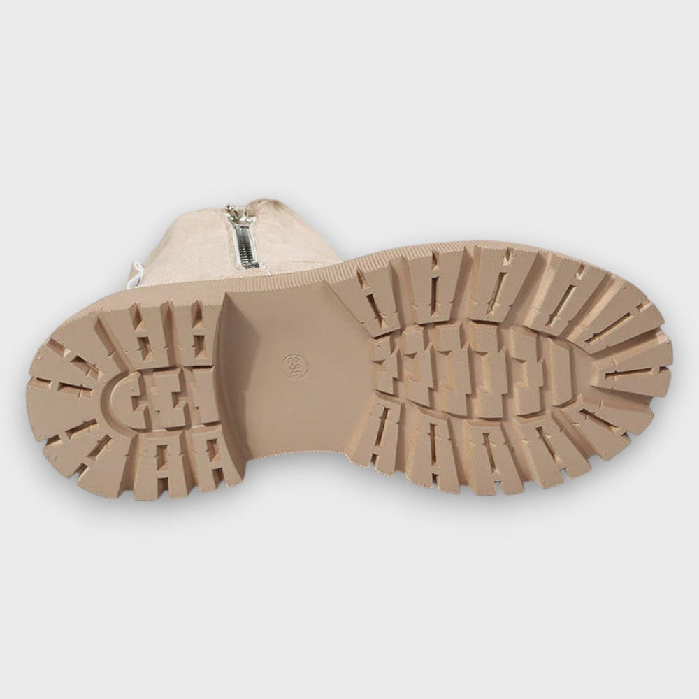 Women's lug ankle boots, view 5