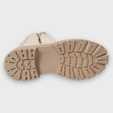 Women's lug ankle boots, view 5