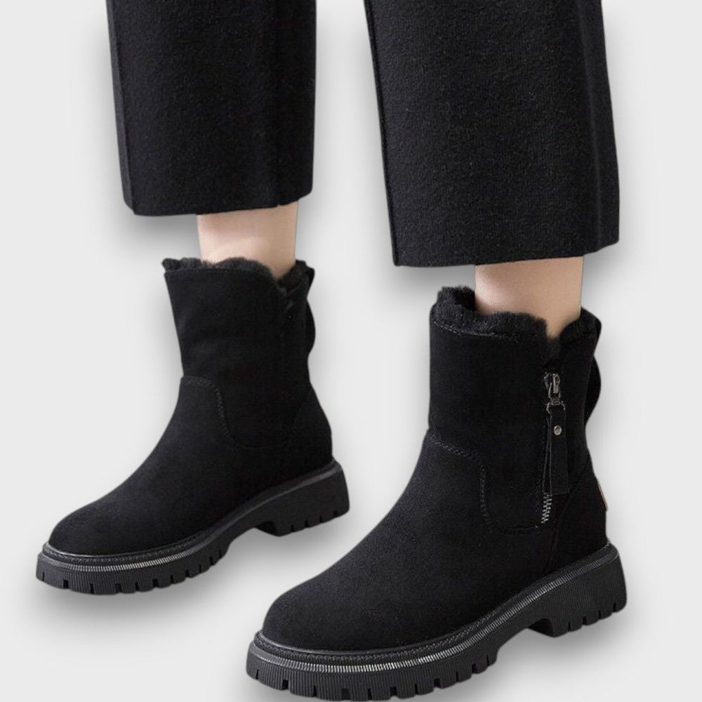 Women's lug ankle boots, view 6