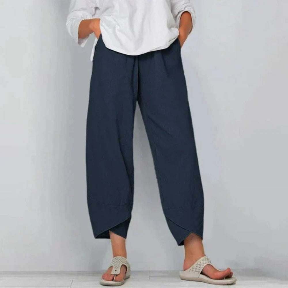 Women's Summer Trousers – Breathable Fabric, Multiple Colors & Sizes S-5XL