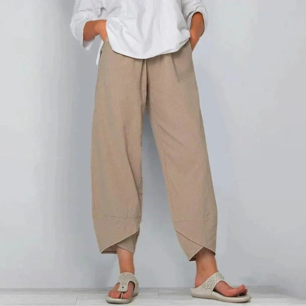 Women's Summer Trousers – Breathable Fabric, Multiple Colors & Sizes S-5XL
