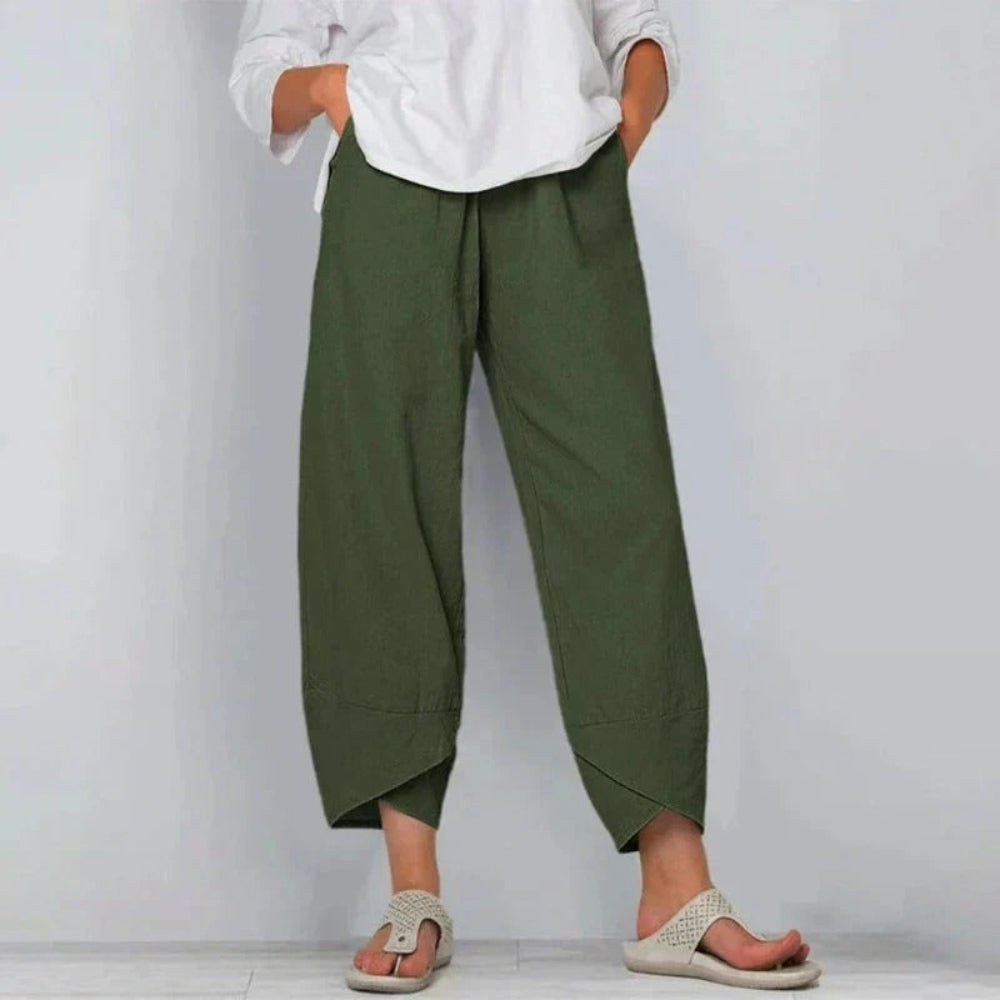 Women's Summer Trousers – Breathable Fabric, Multiple Colors & Sizes S-5XL