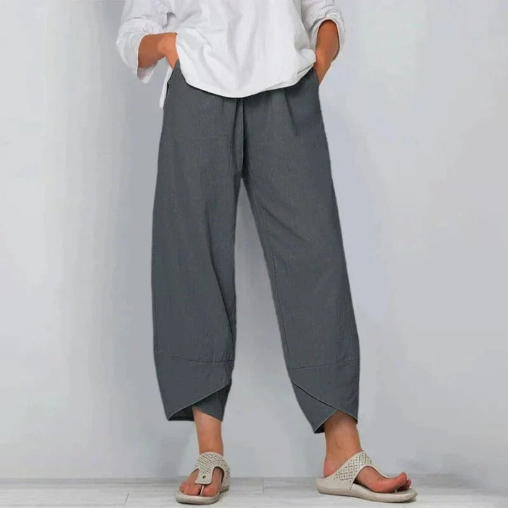 Women's Summer Trousers – Breathable Fabric, Multiple Colors & Sizes S-5XL