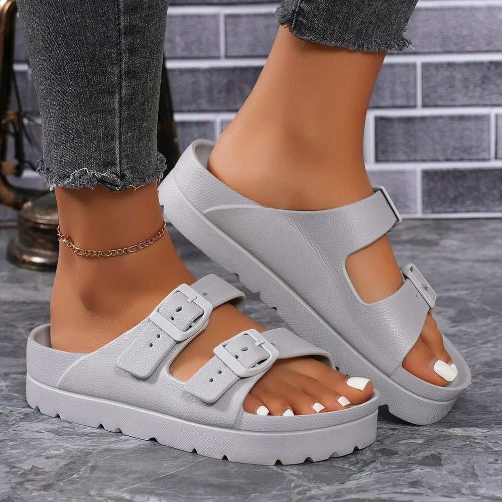 Women's Supportive Sandals Thick Sole Ergonomic | Footwear