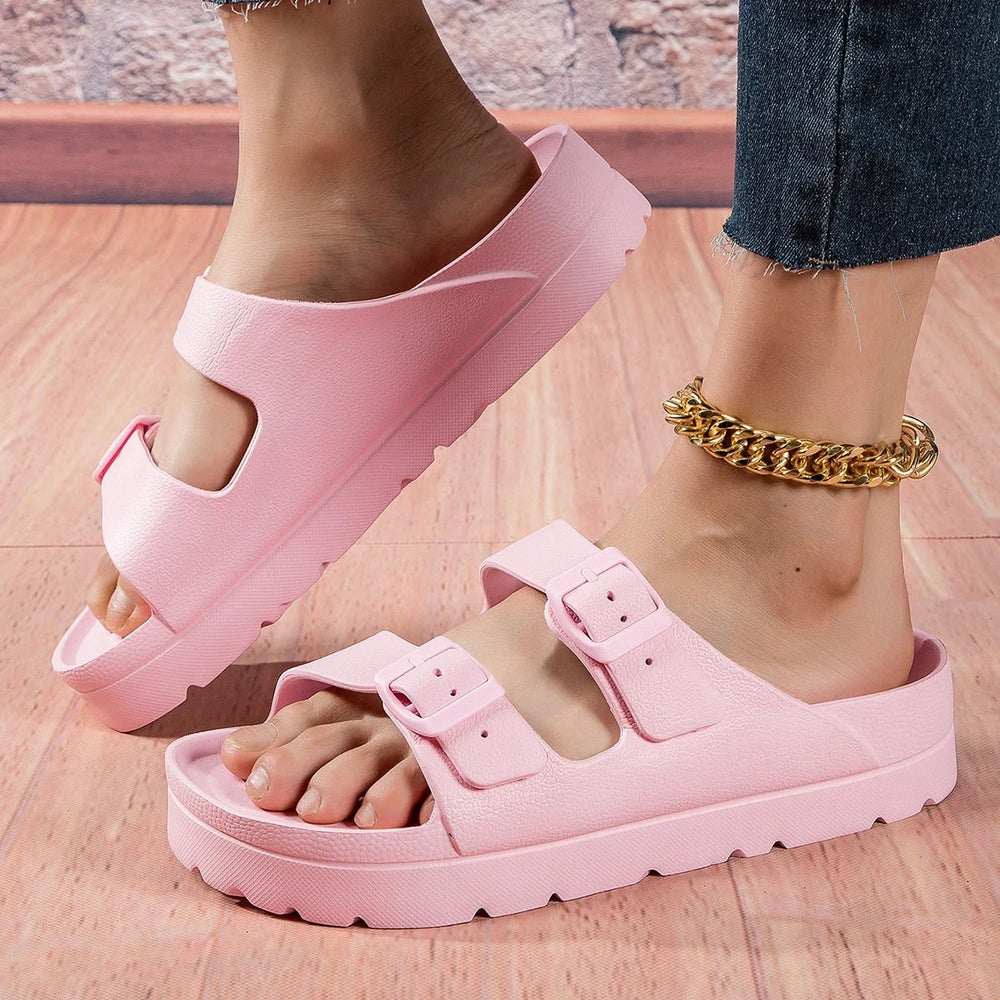 Women's Supportive Sandals Thick Sole Ergonomic | Footwear