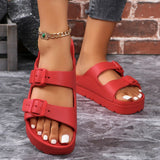 Women's Supportive Sandals Thick Sole Ergonomic | Footwear