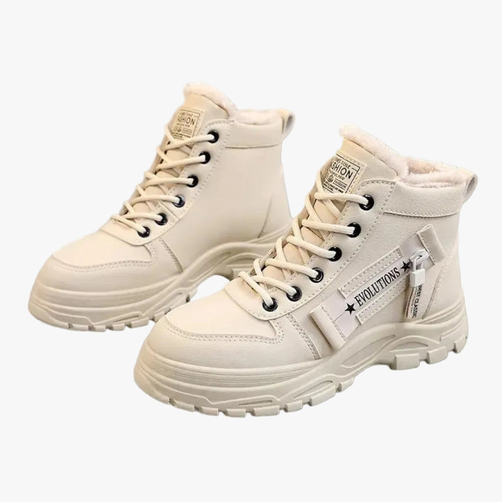 Women's lug ankle boots, view 1