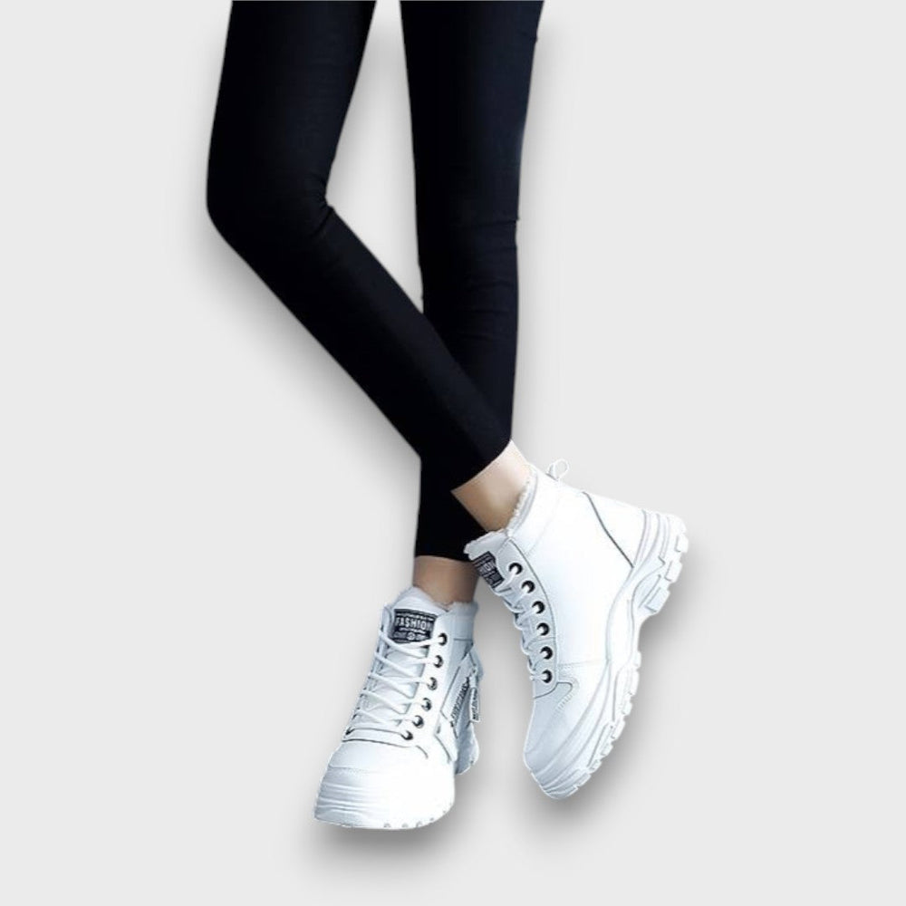 Women's lug ankle boots, view 4