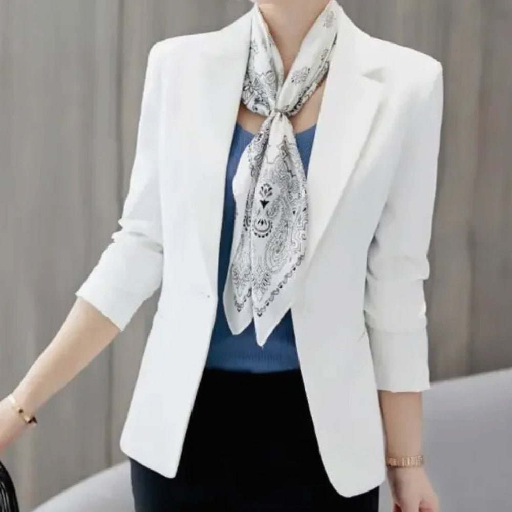 Charlotte | Women's Tailored Slim-Fit One-Button Office Blazer - 10