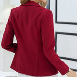 Charlotte | Women's Tailored Slim-Fit One-Button Office Blazer - 2
