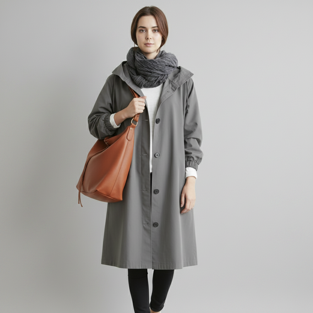 Women's Trench Coat Waterproof | Winter Coat