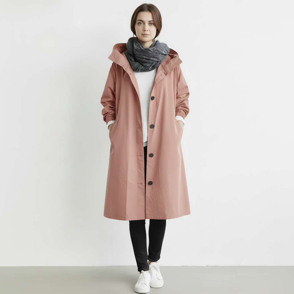 Women's Trench Coat Waterproof | Winter Coat