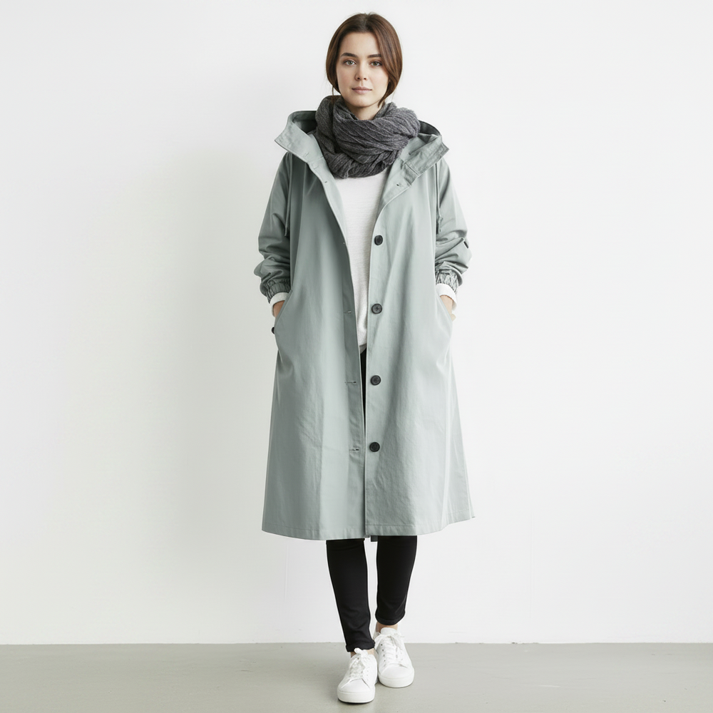 Women's Trench Coat Waterproof | Winter Coat