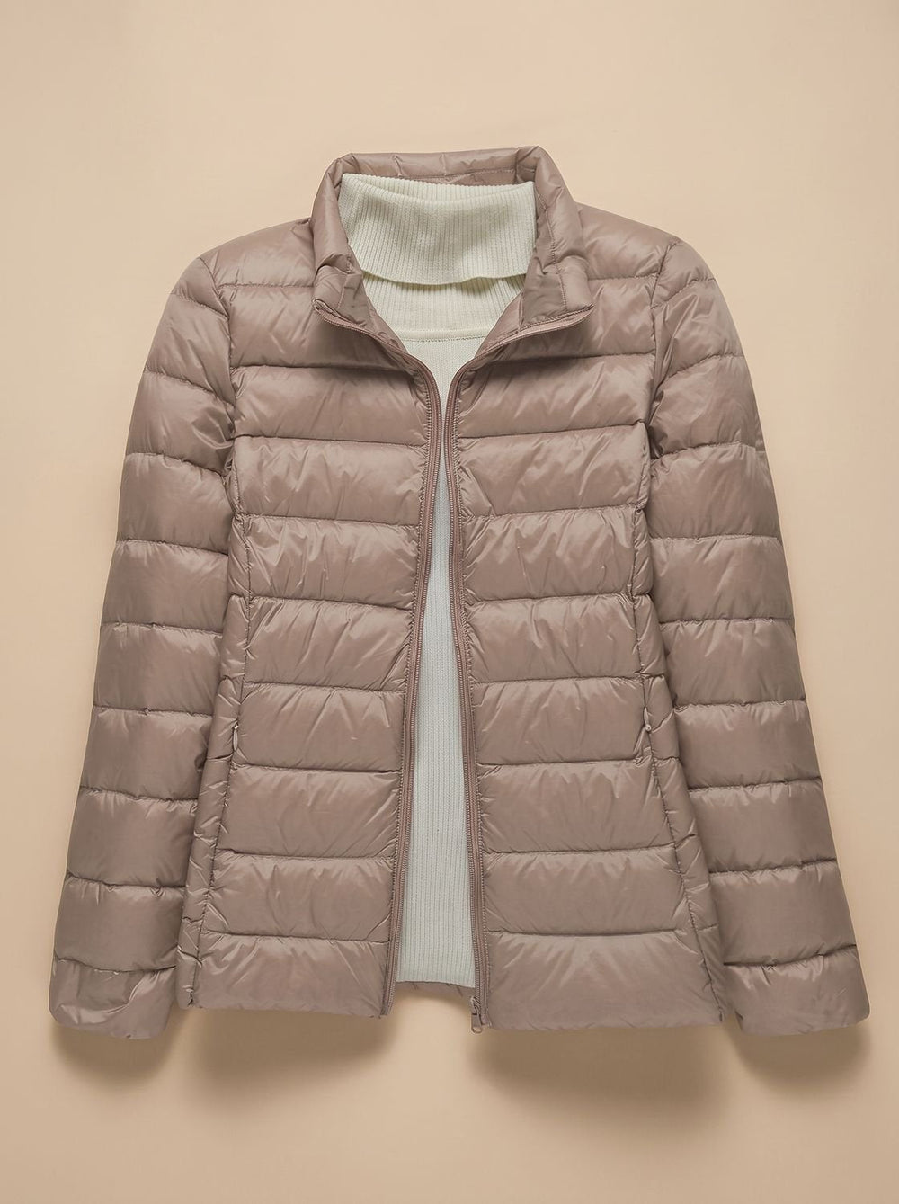 Evelyn | Women's Ultra-Light Hooded Quilted Winter Coat