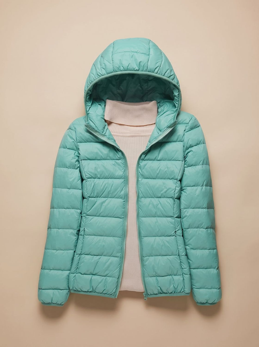 Evelyn | Women's Ultra-Light Hooded Quilted Winter Coat