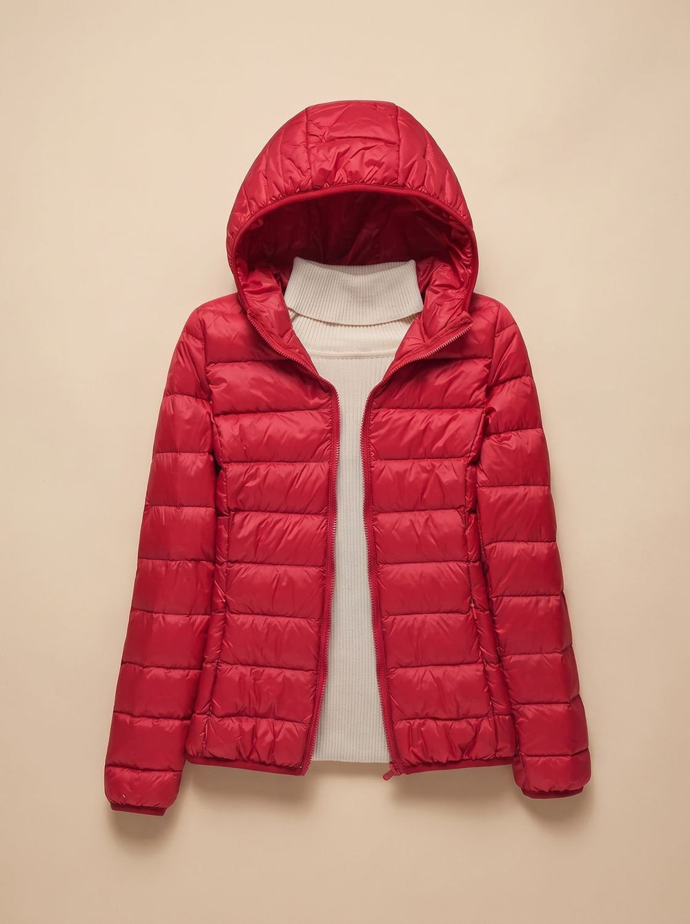 Evelyn | Women's Ultra-Light Hooded Quilted Winter Coat