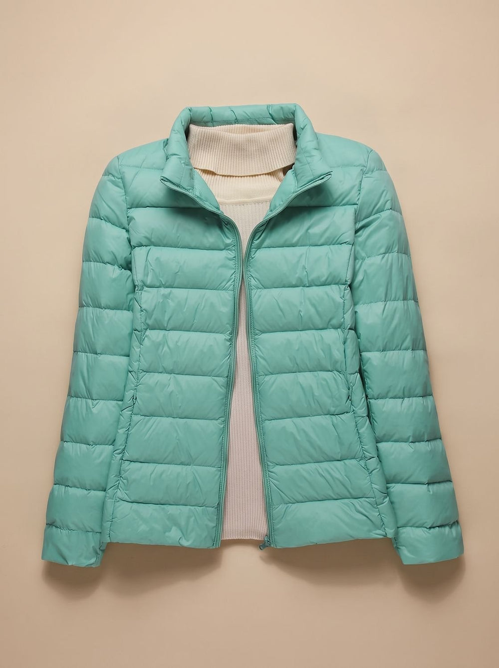 Evelyn | Women's Ultra-Light Hooded Quilted Winter Coat